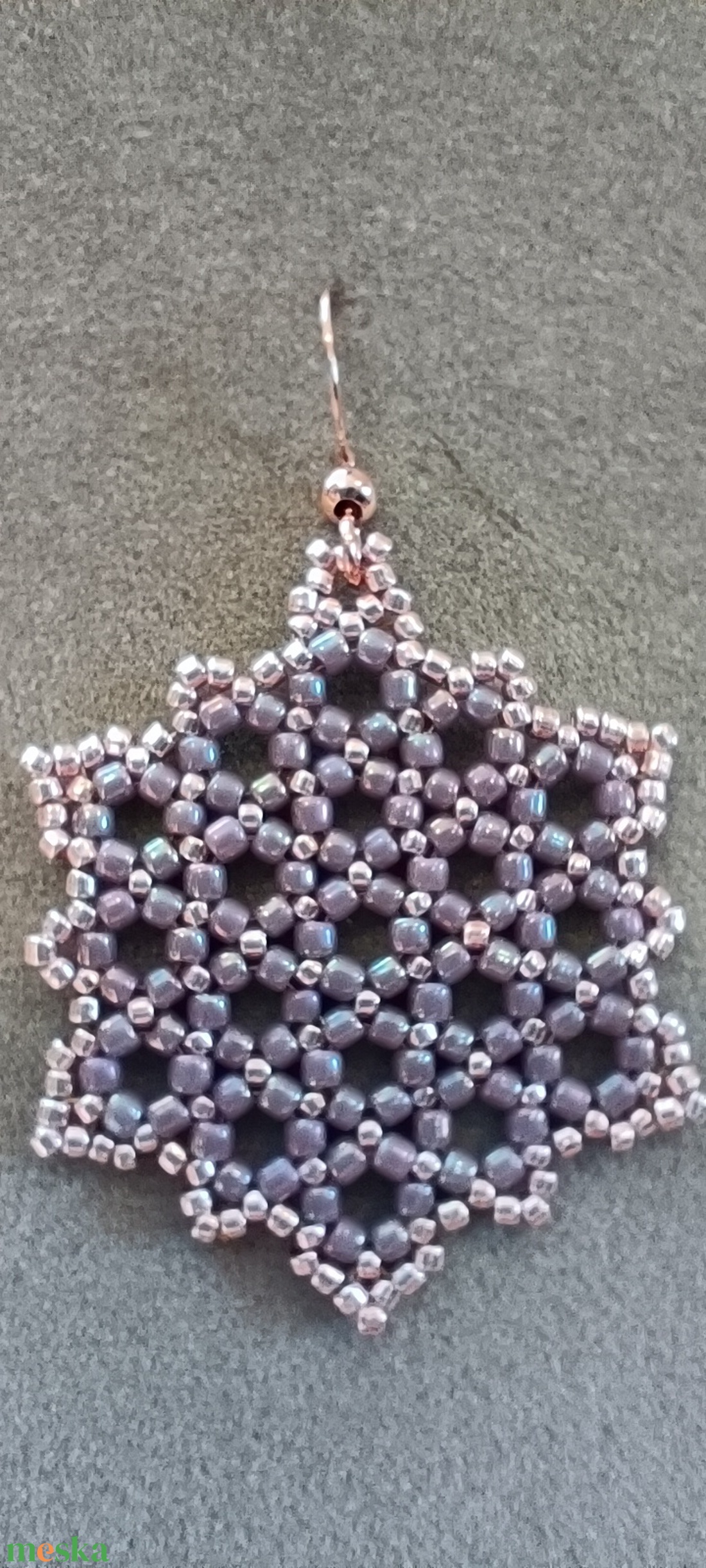 Mandala fülbevaló üveggyöngyből - ékszer - fülbevaló - lógó fülbevaló - Meska.hu Mandala fülbevaló üveggyöngyből - ékszer - fülbevaló - lógó fülbevaló - Meska.hu