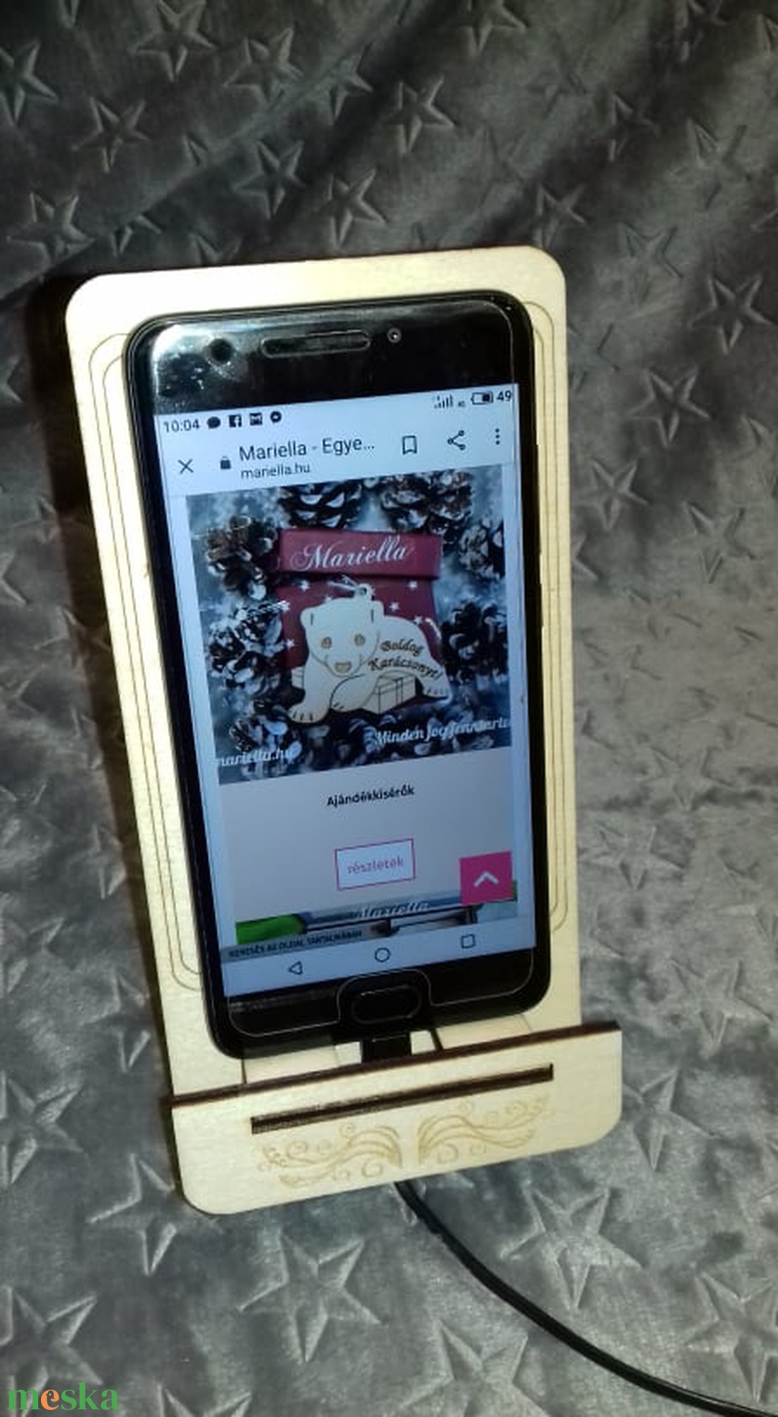 Einstein Telefontartó motiváló  idézettel - táska & tok - ebook & tablet tok - Meska.hu