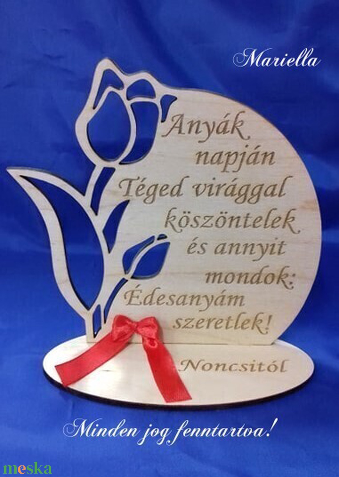 Névre szóló egyedi tulipán Anyák napjára - otthon & életmód - dekoráció - virágdísz és tartó - csokor & virágdísz - Meska.hu Névre szóló egyedi tulipán Anyák napjára - otthon & életmód - dekoráció - virágdísz és tartó - csokor & virágdísz - Meska.hu