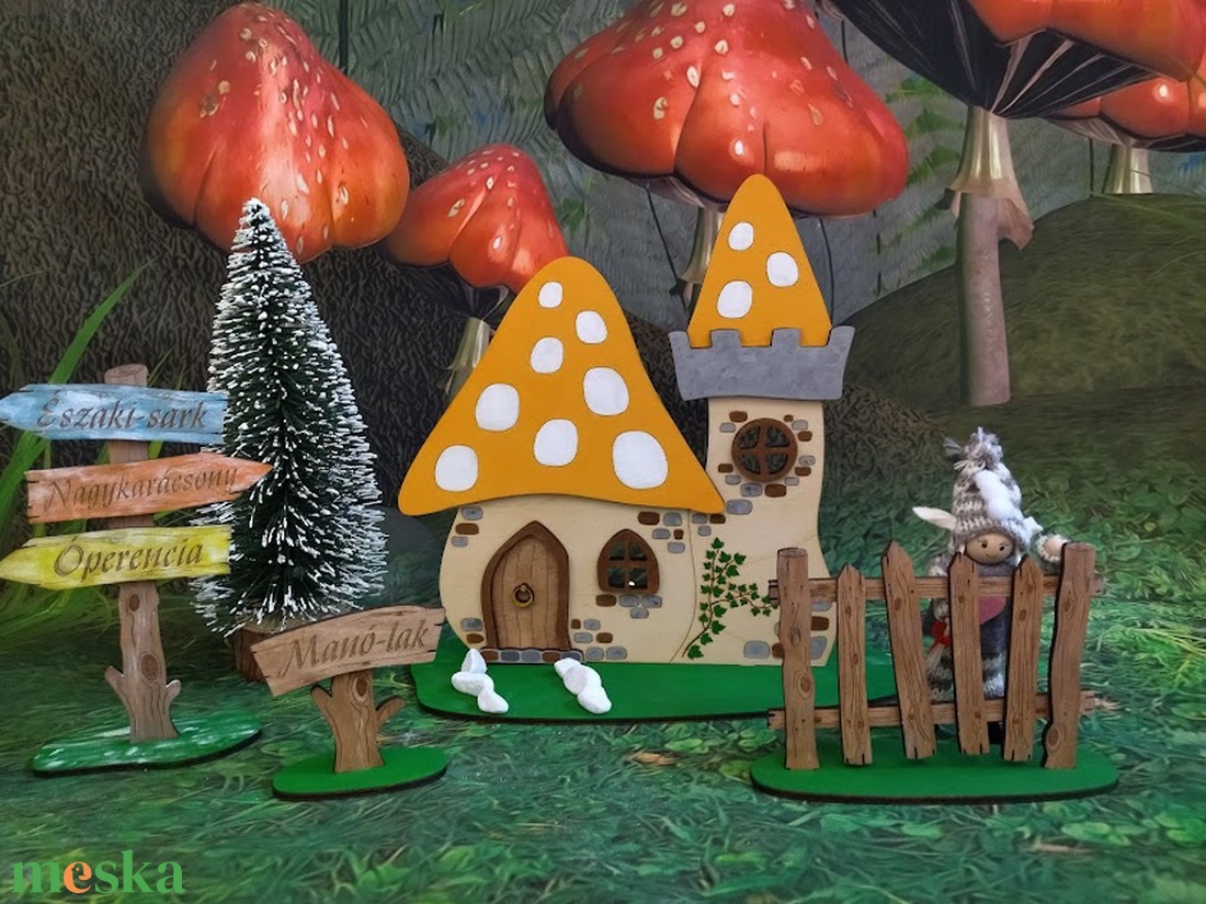 DIY csináld magad: Gombaház, manólak, manóház - diy (csináld magad) - egységcsomag - Meska.hu DIY csináld magad: Gombaház, manólak, manóház - diy (csináld magad) - egységcsomag - Meska.hu