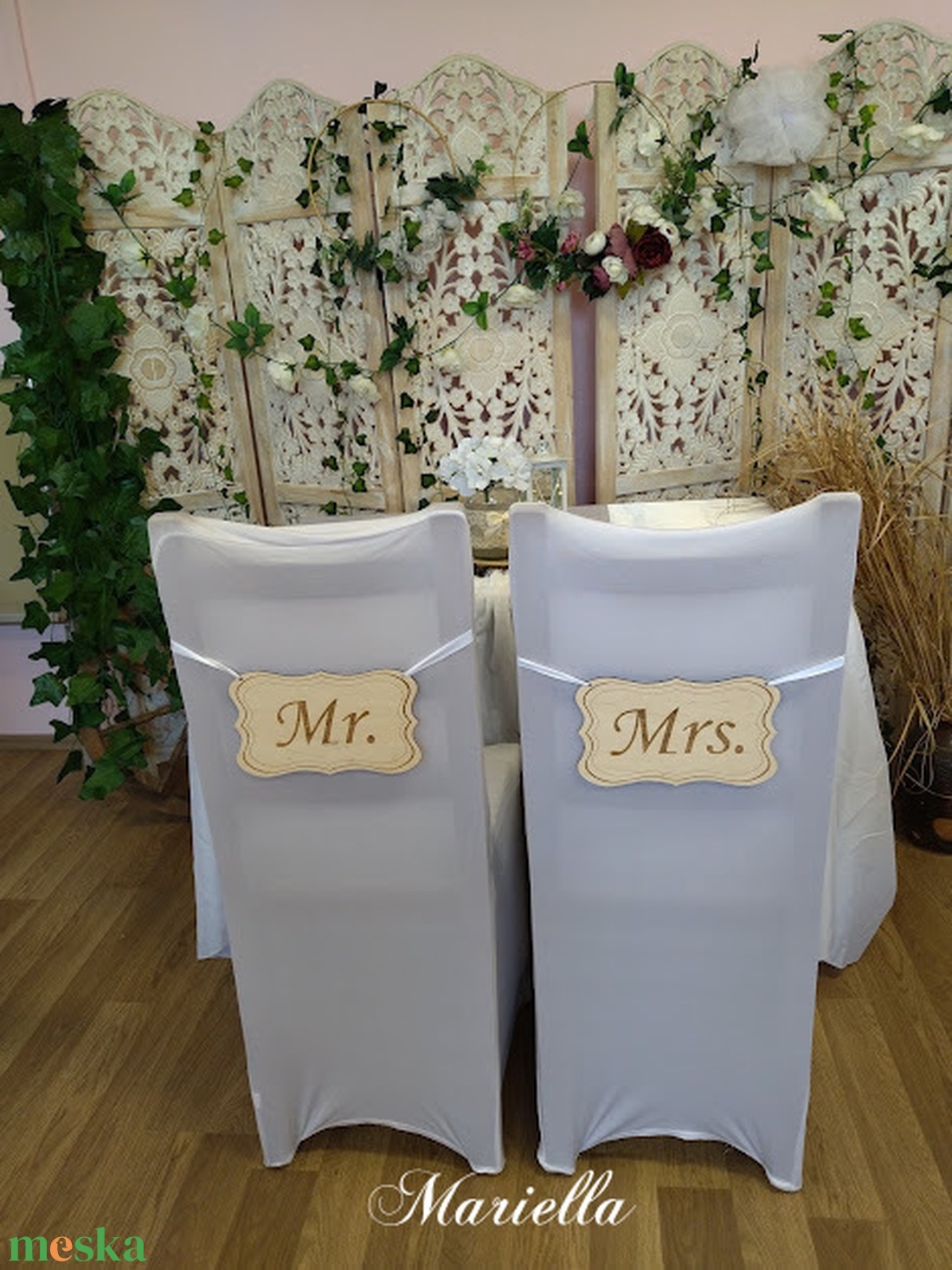Mr, Mrs széktábla esküvőre - esküvő - dekoráció - tábla & jelzés - Meska.hu Mr, Mrs széktábla esküvőre - esküvő - dekoráció - tábla & jelzés - Meska.hu