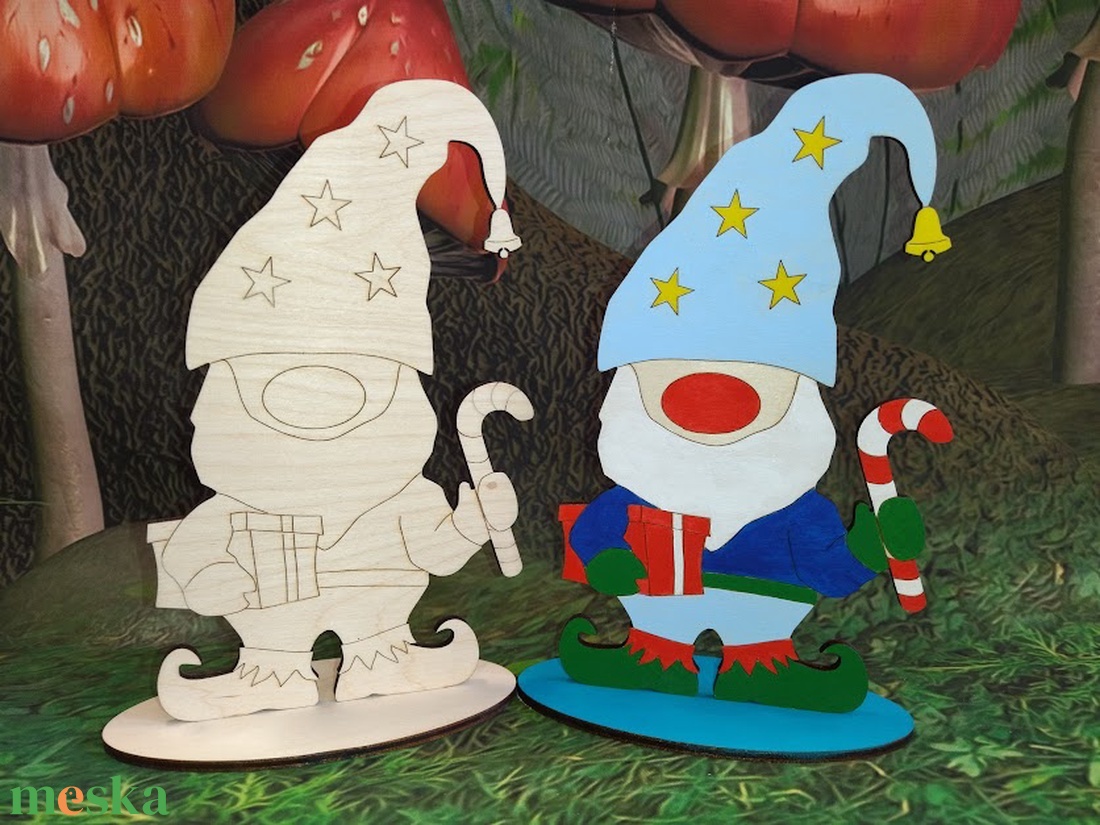 DIY csináld magad: Manó figura - diy (csináld magad) - egységcsomag - Meska.hu