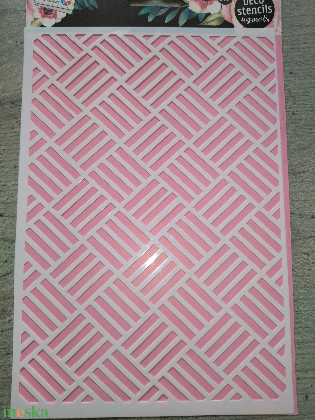 Stencil, sablon 3 darabos szett A5-s méret 8. - kellékek & szerszámok - szerszámok, eszközök - sablonok - Meska.hu Stencil, sablon 3 darabos szett A5-s méret 8. - kellékek & szerszámok - szerszámok, eszközök - sablonok - Meska.hu