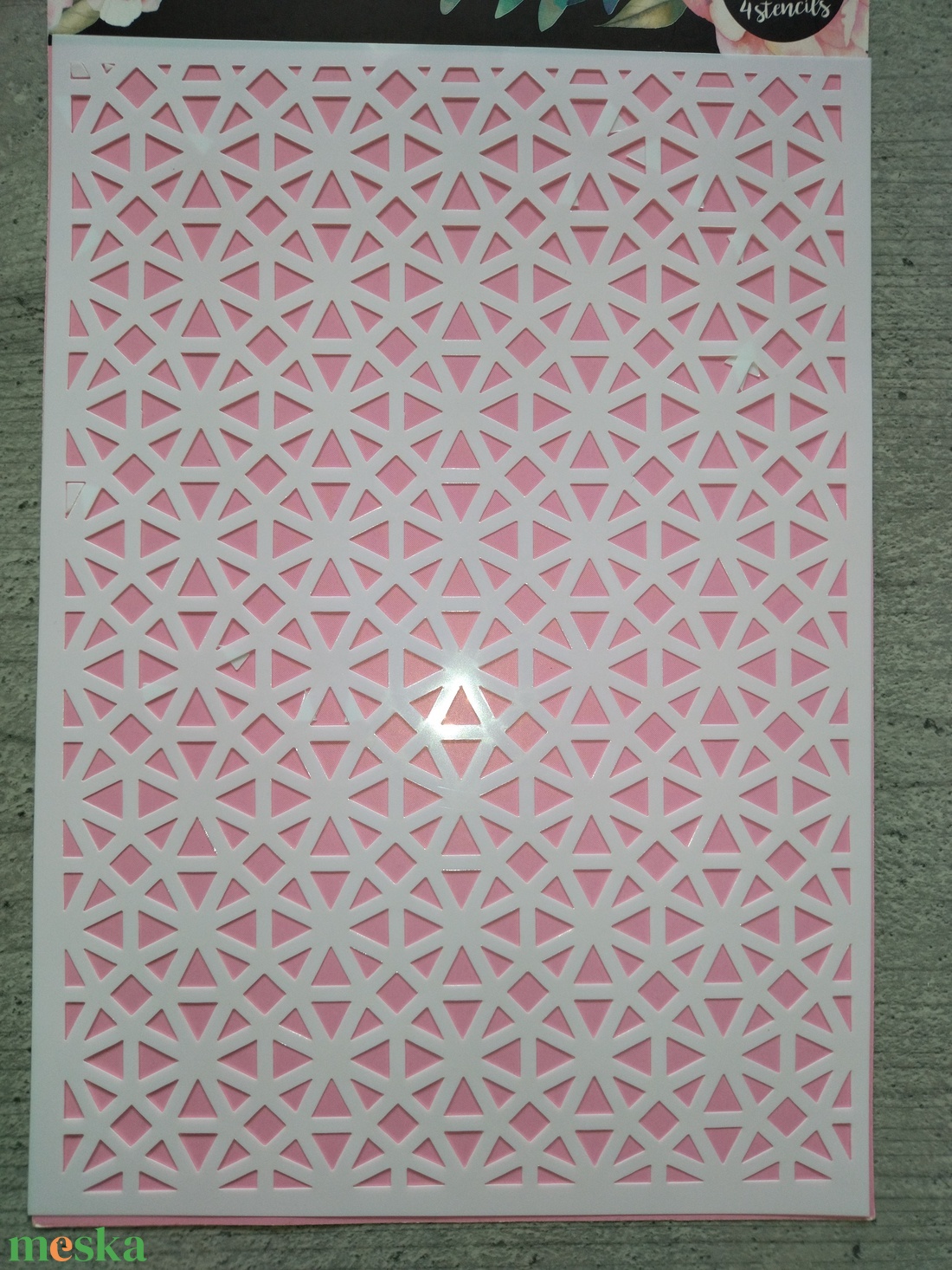 Stencil, sablon 3 darabos szett A5-s méret 8. - kellékek & szerszámok - szerszámok, eszközök - sablonok - Meska.hu Stencil, sablon 3 darabos szett A5-s méret 8. - kellékek & szerszámok - szerszámok, eszközök - sablonok - Meska.hu