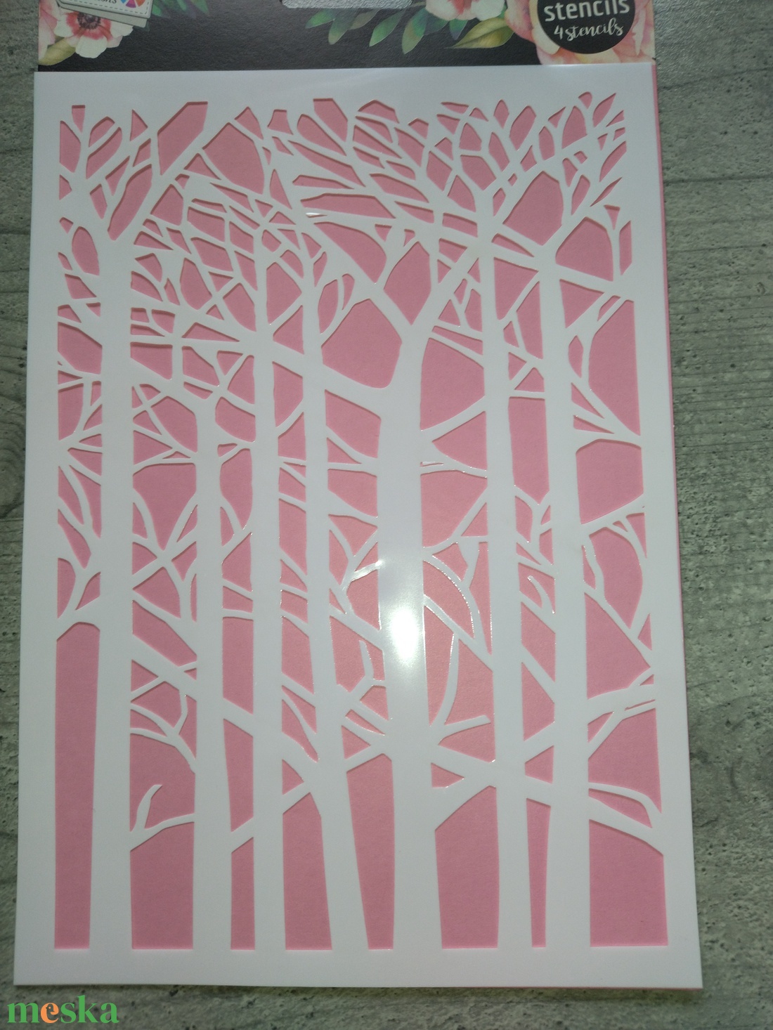 Stencil, sablon 2 darabos szett A5-s méret 9.. - kellékek & szerszámok - szerszámok, eszközök - sablonok - Meska.hu Stencil, sablon 2 darabos szett A5-s méret 9.. - kellékek & szerszámok - szerszámok, eszközök - sablonok - Meska.hu