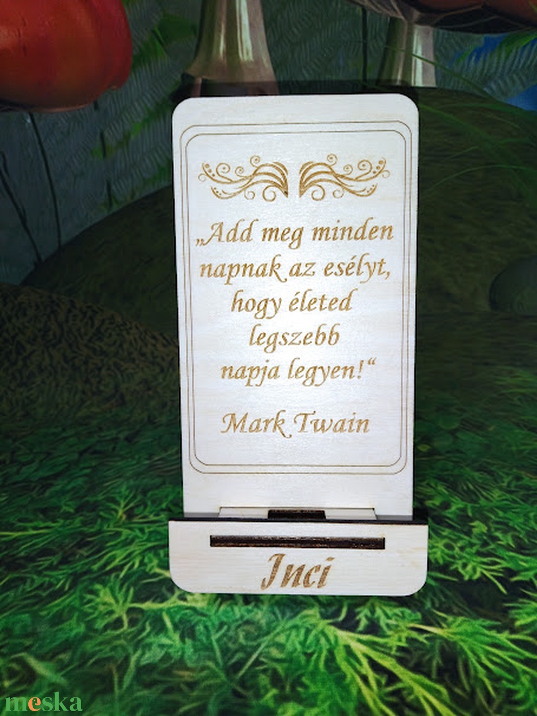 Névre szóló telefontartó motivációs idézettel - táska & tok - ebook & tablet tok - Meska.hu Névre szóló telefontartó motivációs idézettel - táska & tok - ebook & tablet tok - Meska.hu