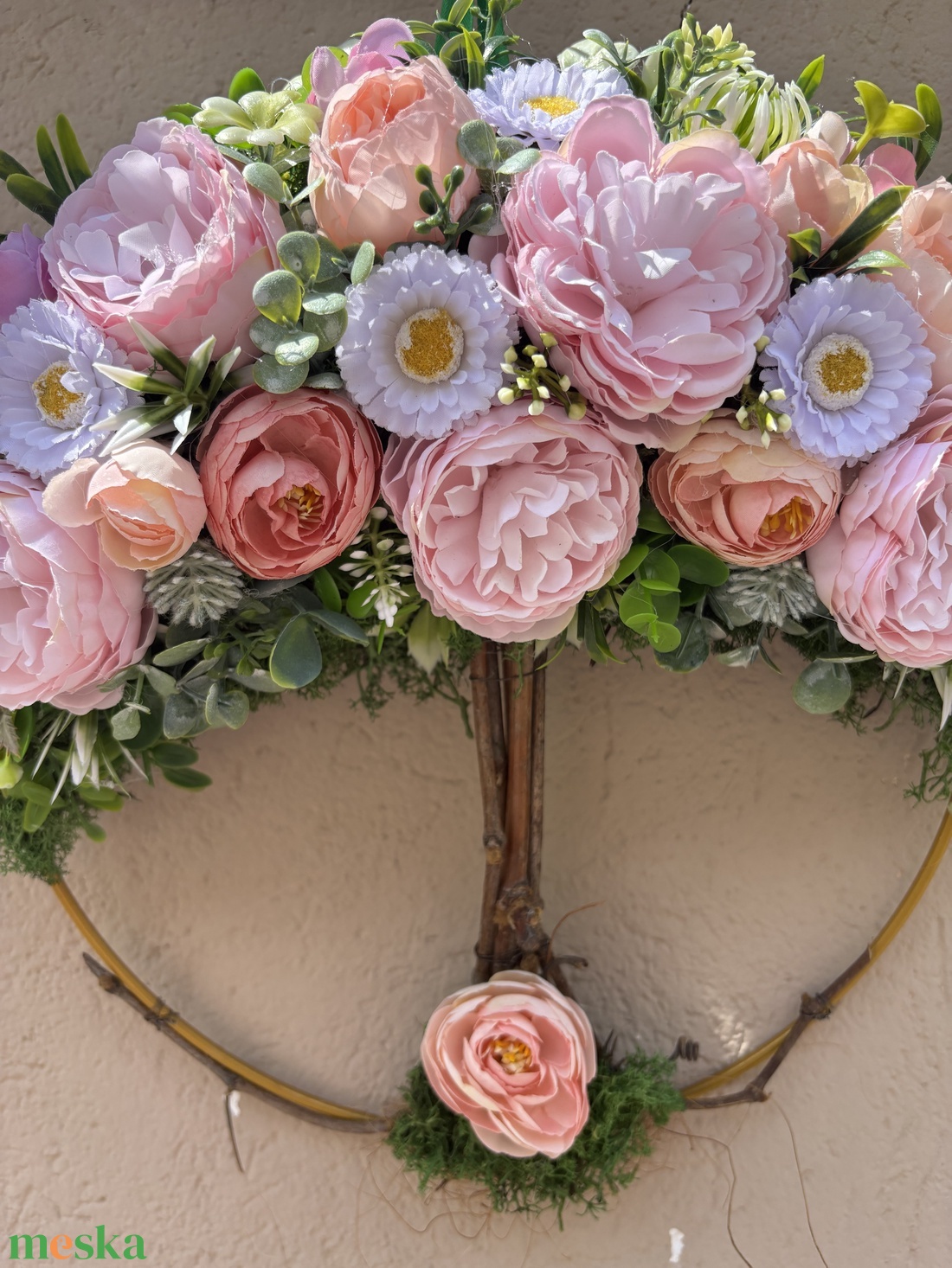 Virágos életfa - otthon & életmód - dekoráció - ajtó- és ablak dekoráció - ablakdísz - Meska.hu