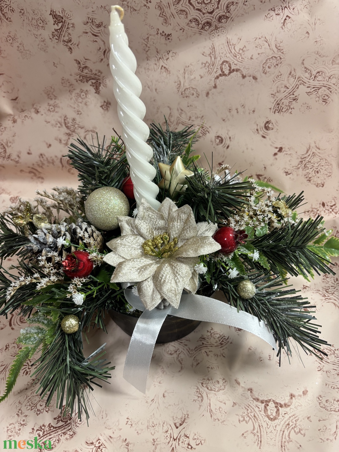 Kegyeleti sír tál - otthon & életmód - vallás - temetkezési tárgy - sírdísz, kegyeleti dísz - Meska.hu