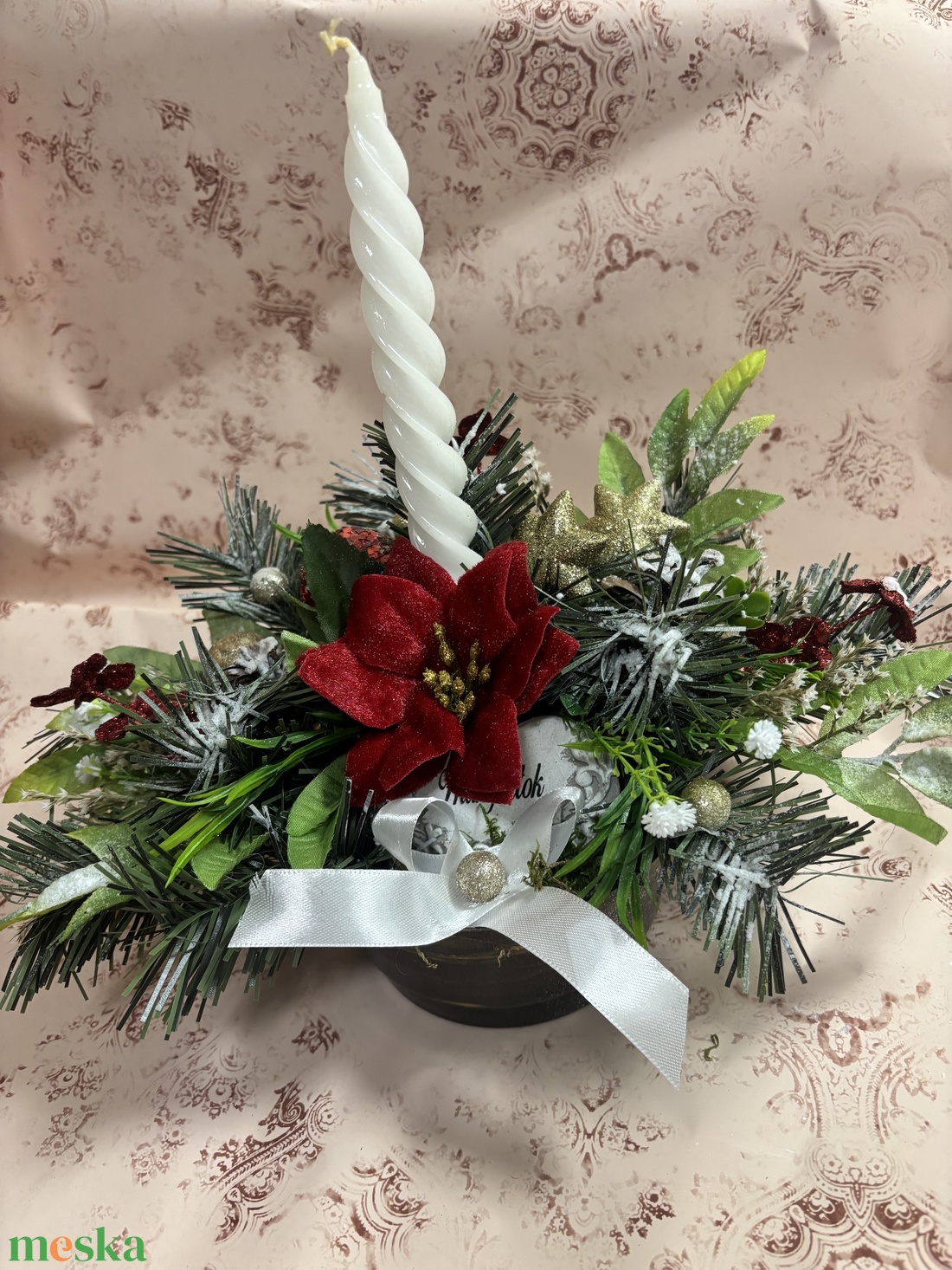 Kegyeleti sír dísz - otthon & életmód - vallás - temetkezési tárgy - sírdísz, kegyeleti dísz - Meska.hu