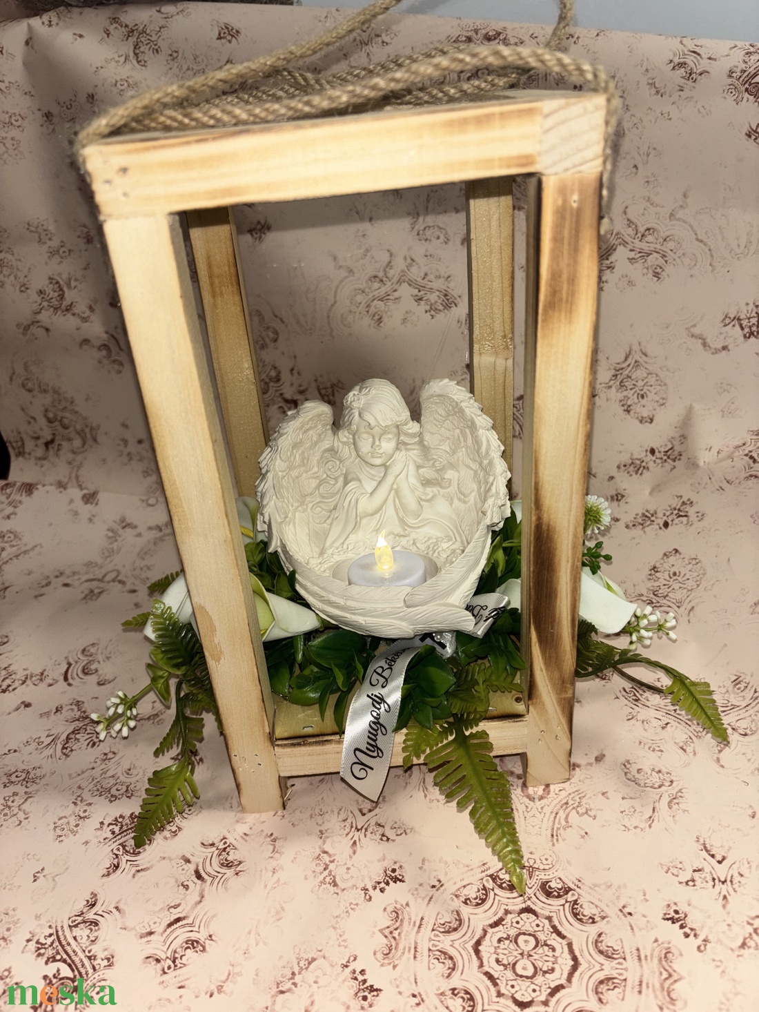 Kegyeleti sírdísz - otthon & életmód - vallás - temetkezési tárgy - sírdísz, kegyeleti dísz - Meska.hu