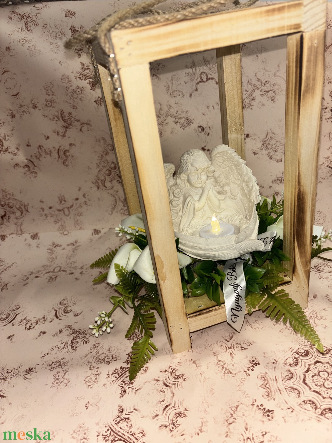 Kegyeleti sírdísz - otthon & életmód - vallás - temetkezési tárgy - sírdísz, kegyeleti dísz - Meska.hu