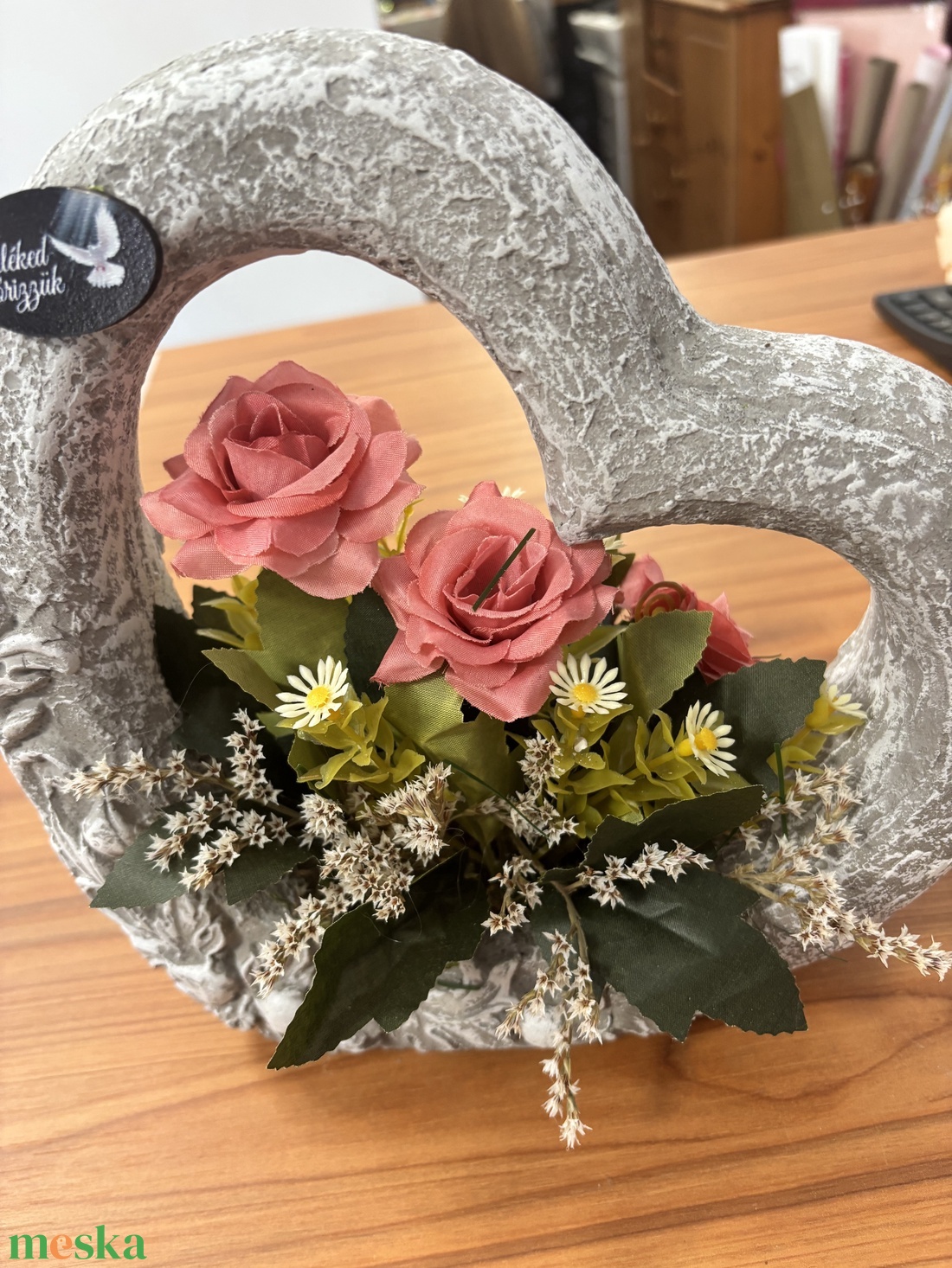 Sírdísz - otthon & életmód - vallás - temetkezési tárgy - sírdísz, kegyeleti dísz - Meska.hu