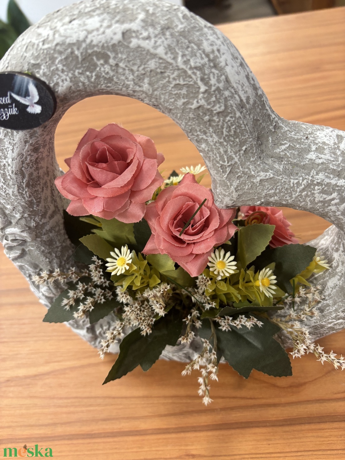 Sírdísz - otthon & életmód - vallás - temetkezési tárgy - sírdísz, kegyeleti dísz - Meska.hu