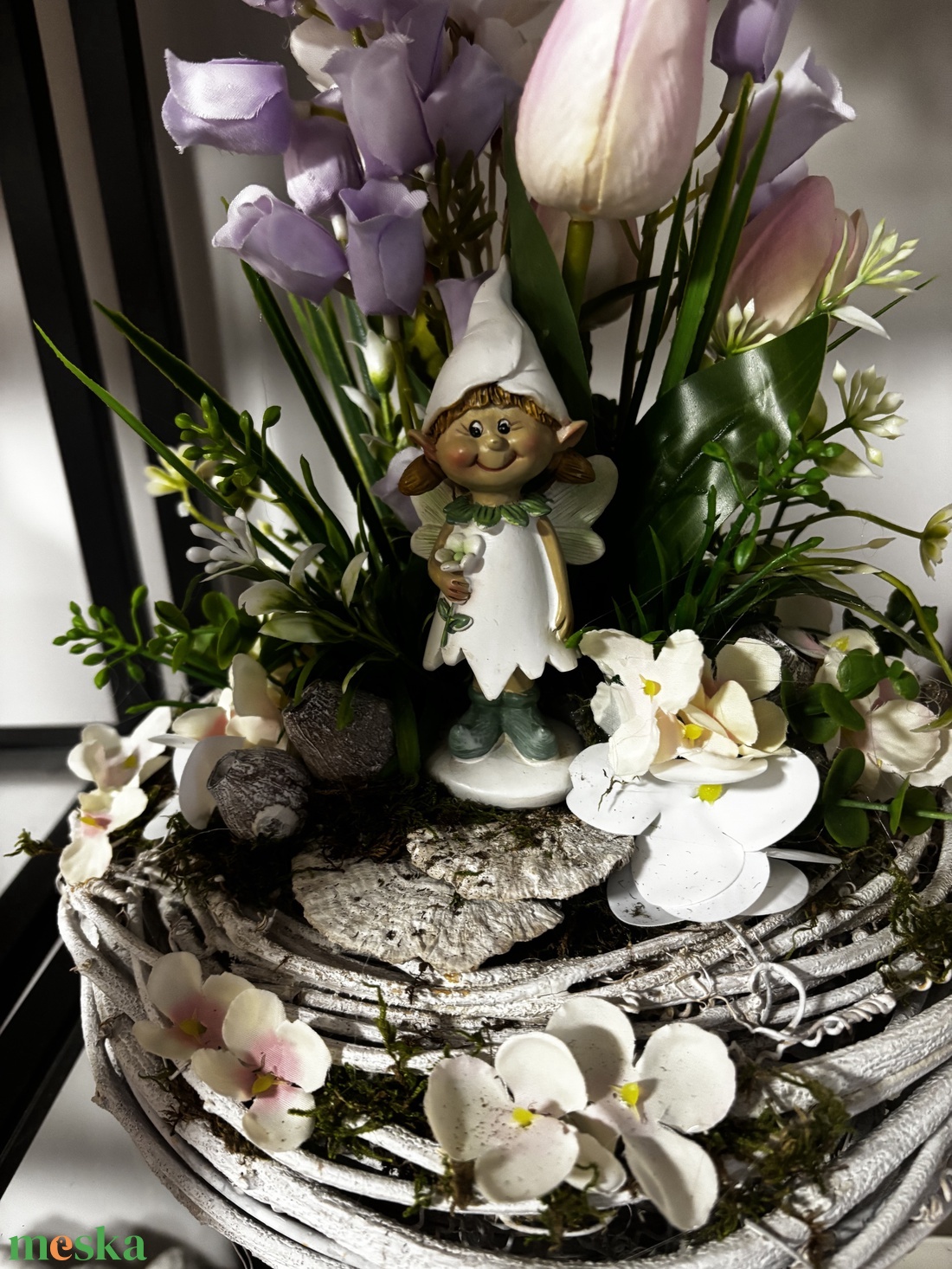 Tavaszi asztaldísz  - otthon & életmód - dekoráció - asztal és polc dekoráció - asztaldísz - Meska.hu