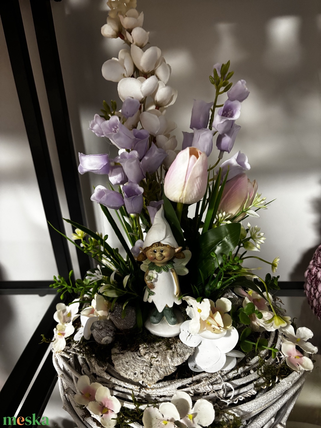 Tavaszi asztaldísz  - otthon & életmód - dekoráció - asztal és polc dekoráció - asztaldísz - Meska.hu