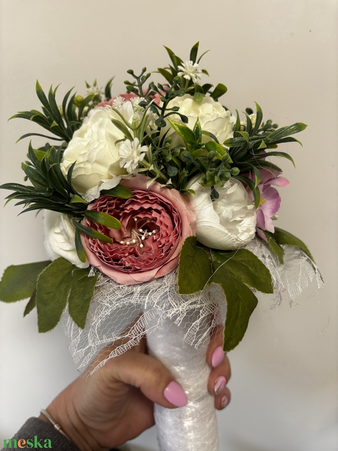 Menyasszonyi csokor - esküvő - menyasszonyi- és dobócsokor - Meska.hu