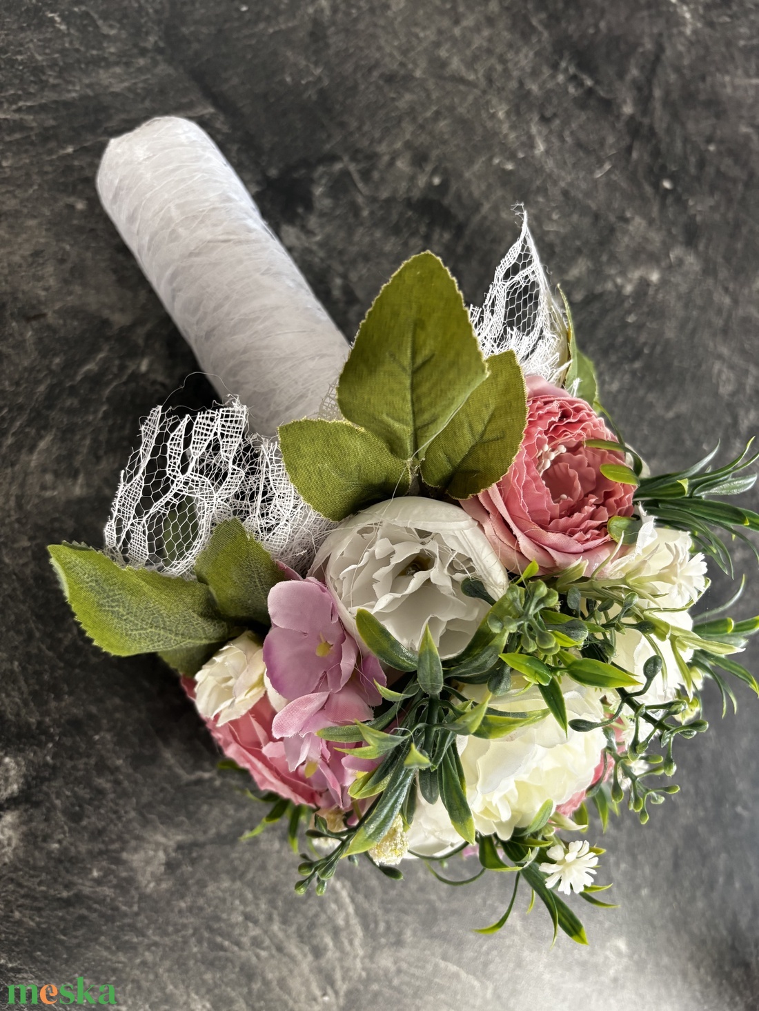 Menyasszonyi csokor - esküvő - menyasszonyi- és dobócsokor - Meska.hu