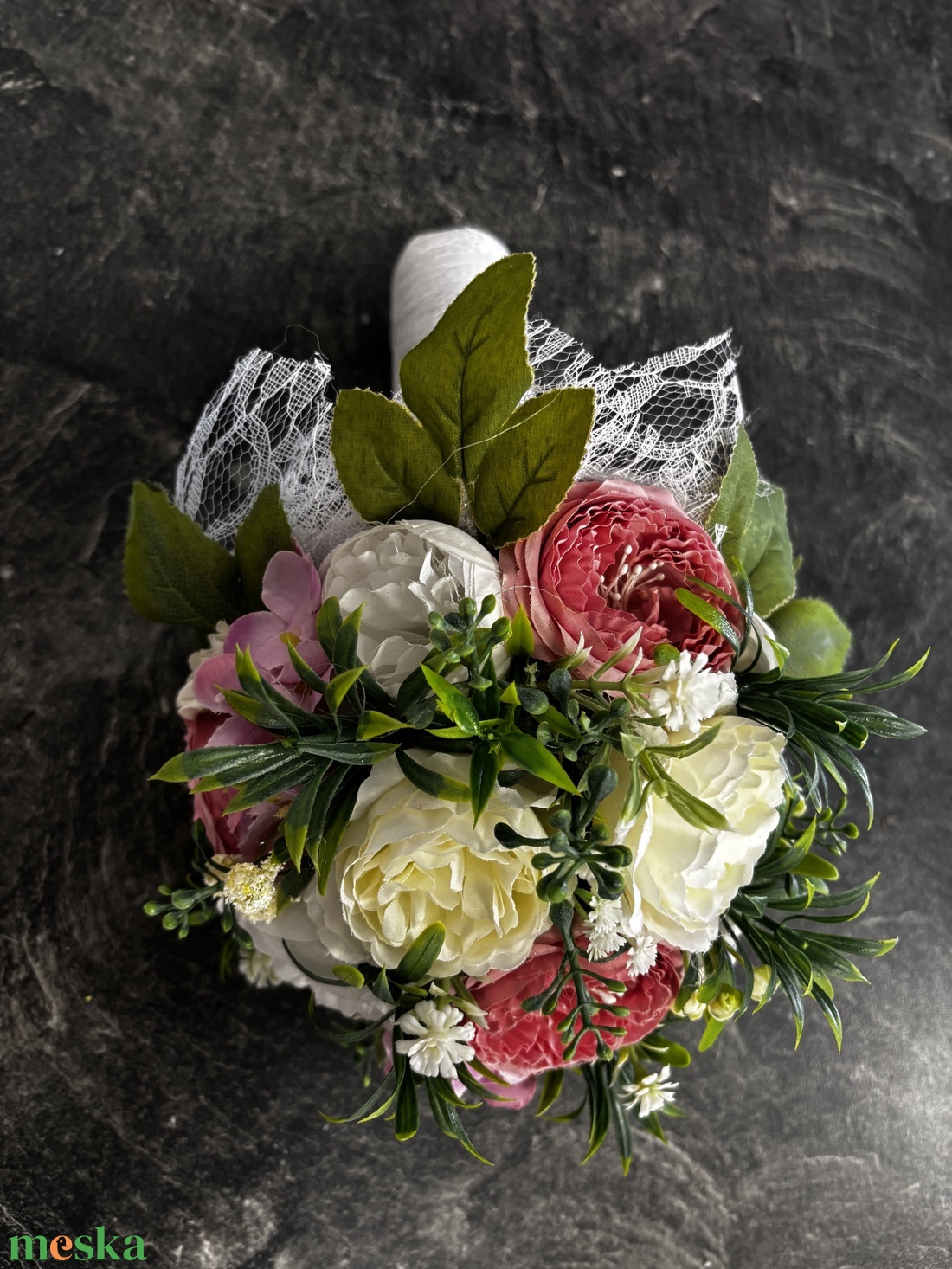 Menyasszonyi csokor - esküvő - menyasszonyi- és dobócsokor - Meska.hu