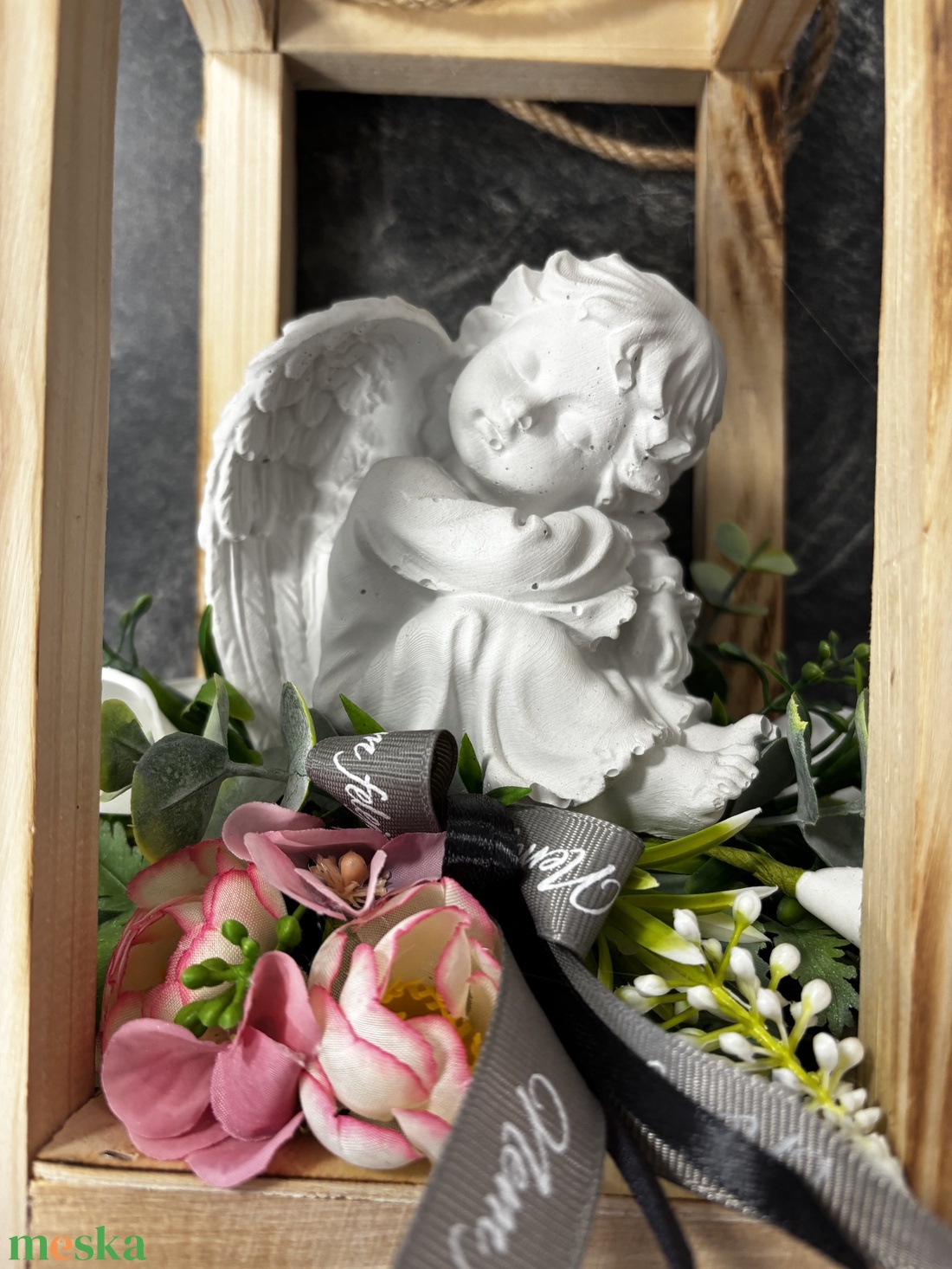 Sírdísz  - otthon & életmód - vallás - temetkezési tárgy - sírdísz, kegyeleti dísz - Meska.hu