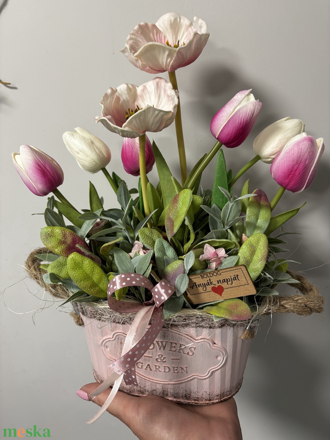 Otthon Virág dekoráció - otthon & életmód - virágdekoráció - virágdíszek - asztali virágdísz - Meska.hu