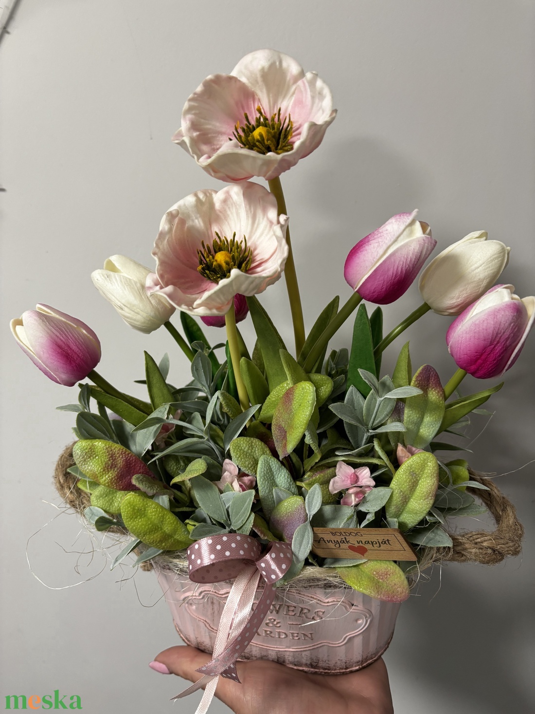 Otthon Virág dekoráció - otthon & életmód - virágdekoráció - virágdíszek - asztali virágdísz - Meska.hu