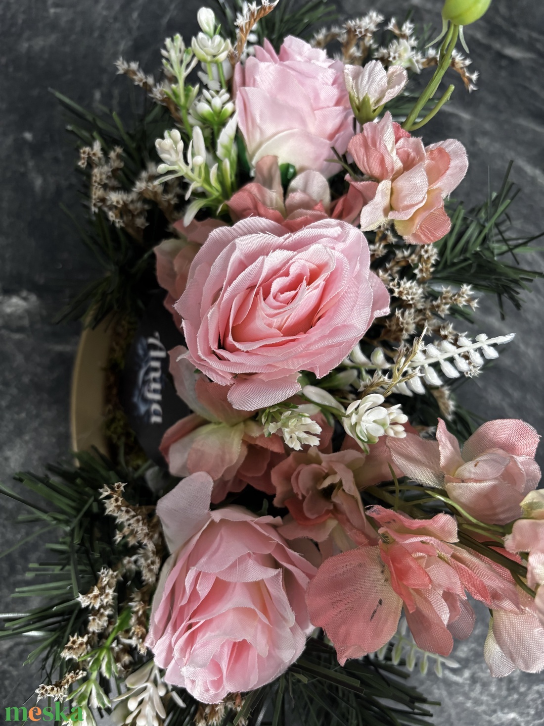 Sírdísz  - otthon & életmód - vallás - temetkezési tárgy - sírdísz, kegyeleti dísz - Meska.hu