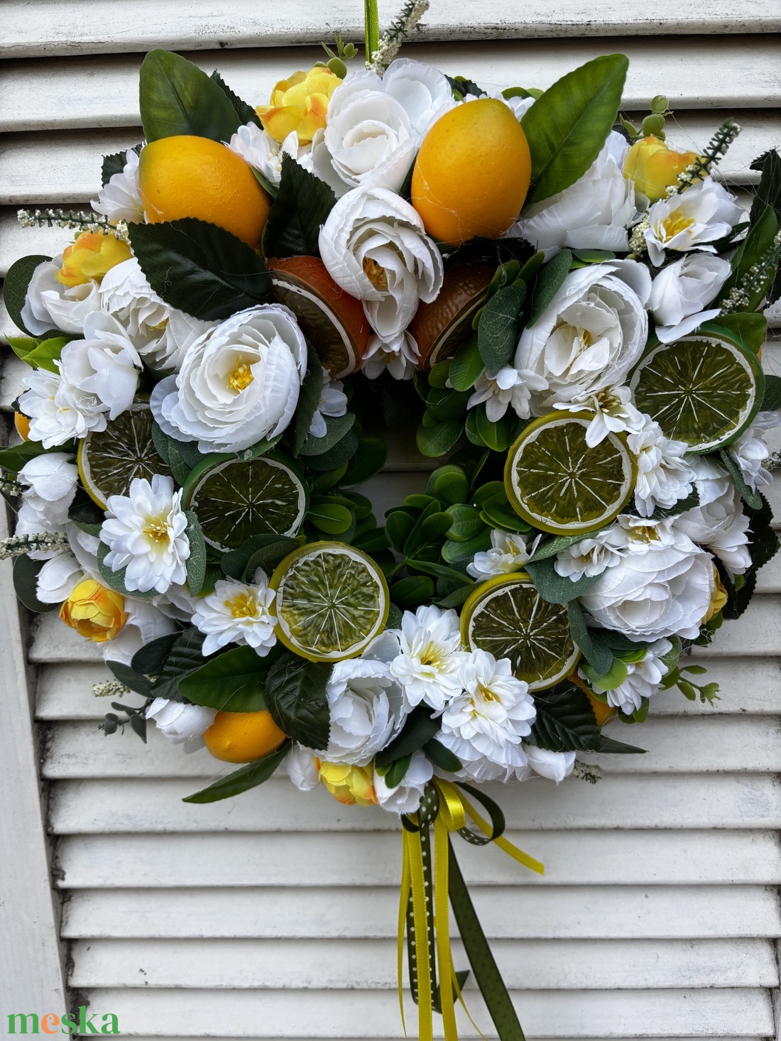 Limonádé kopogtató  - otthon & életmód - dekoráció - ajtó- és ablak dekoráció - ajtódísz & kopogtató - Meska.hu