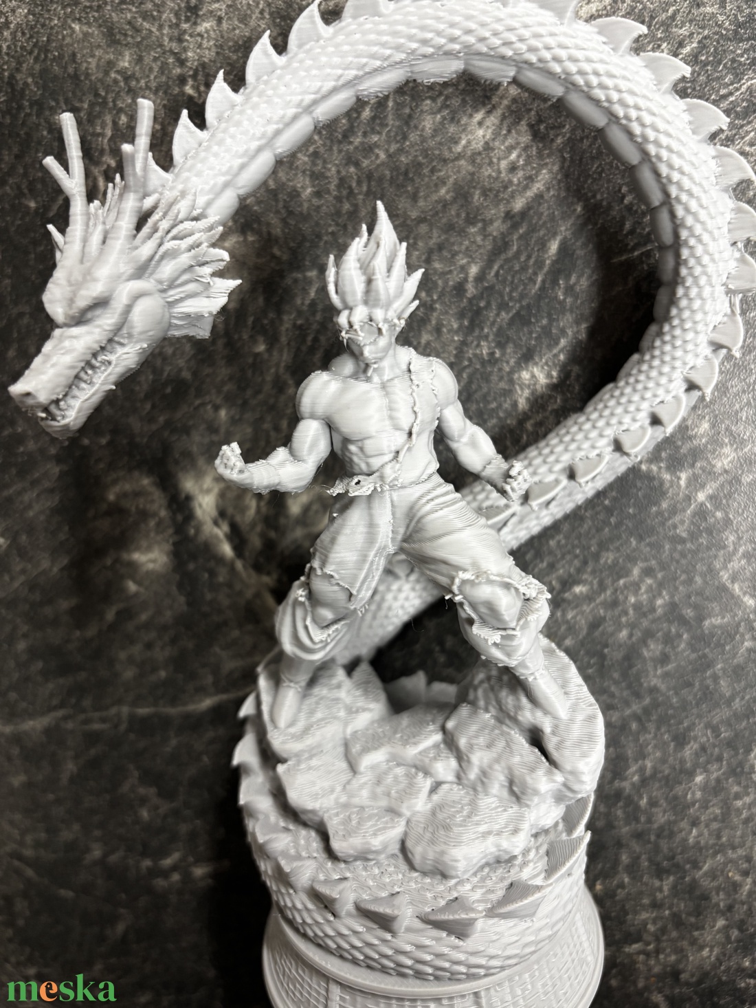 Dragon ball figura - otthon & életmód - dekoráció - asztal és polc dekoráció - asztaldísz - Meska.hu