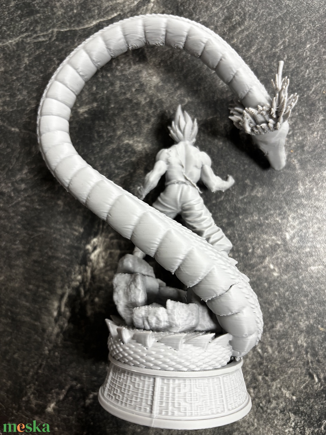 Dragon ball figura - otthon & életmód - dekoráció - asztal és polc dekoráció - asztaldísz - Meska.hu