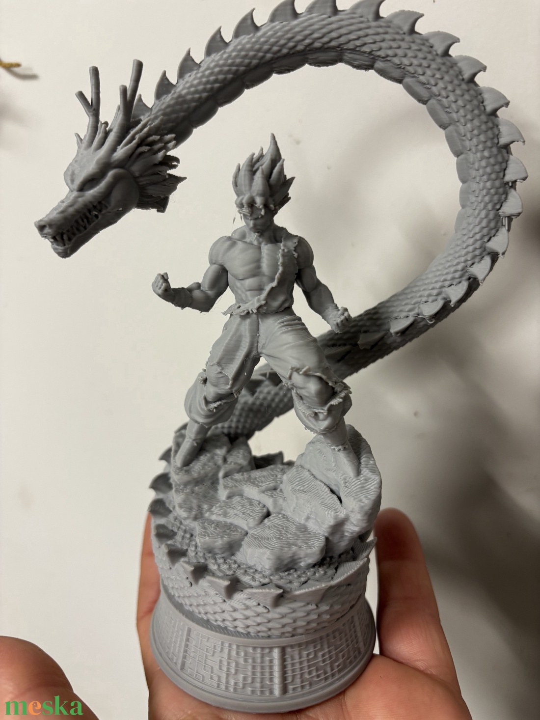Dragon ball figura - otthon & életmód - dekoráció - asztal és polc dekoráció - asztaldísz - Meska.hu