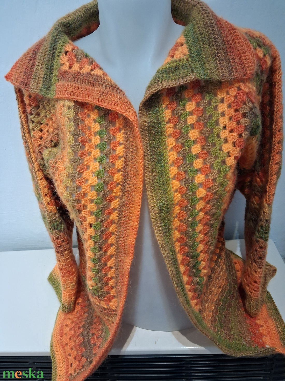 Őszi erdő pulcsi - ruha & divat - női ruha - blézer & kosztüm - Meska.hu