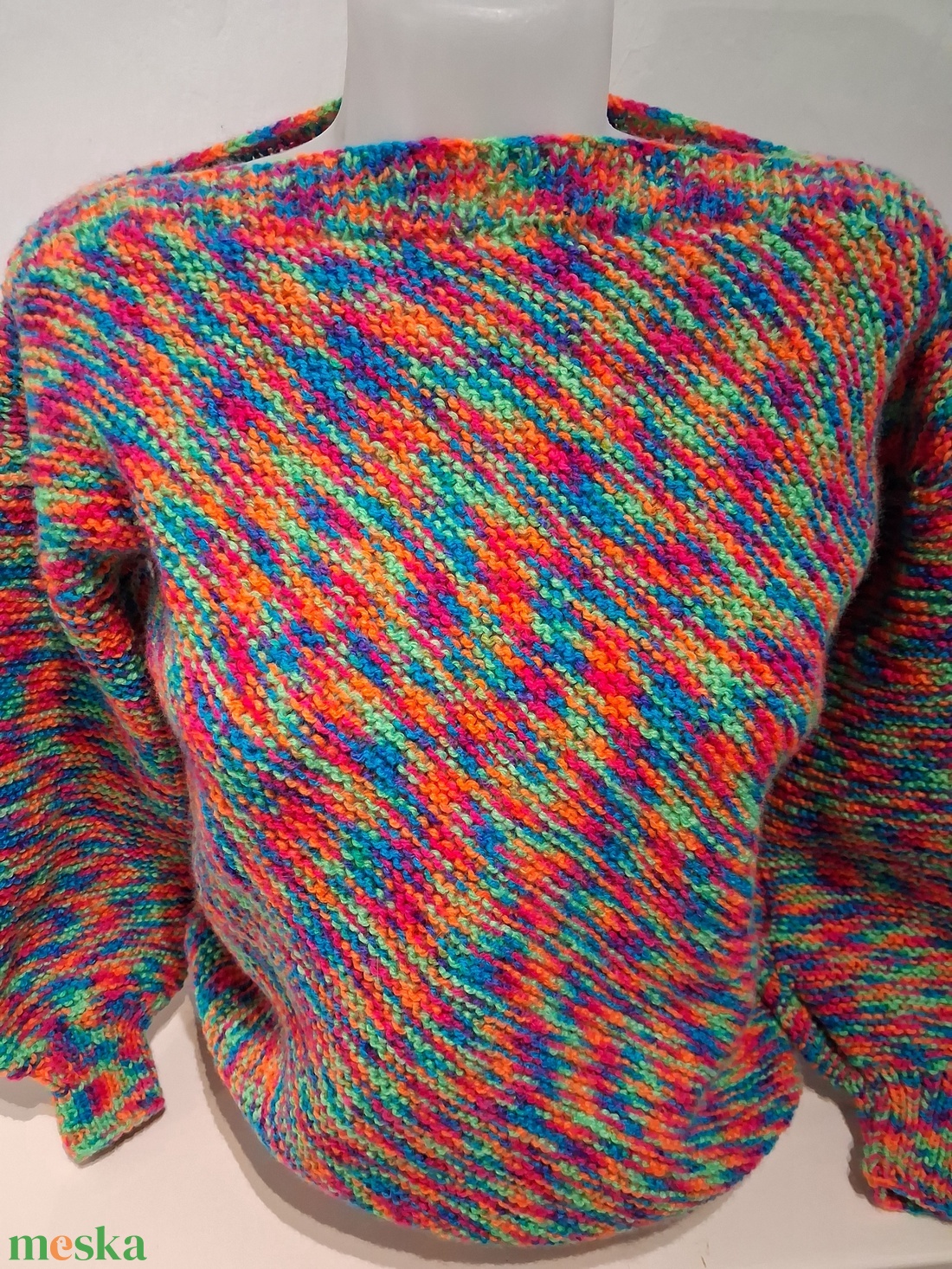 Szinkavalkád 2. - ruha & divat - női ruha - pulóver - Meska.hu