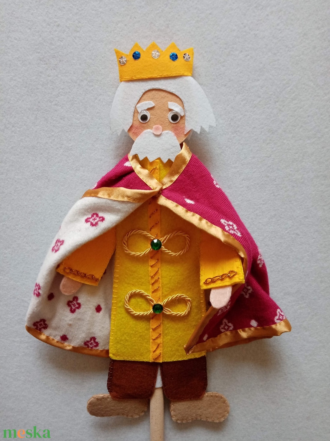 Fakanálbáb (nagy) - 40 cm - játék & sport - bábok - báb készlet - Meska.hu Fakanálbáb (nagy) - 40 cm - játék & sport - bábok - báb készlet - Meska.hu