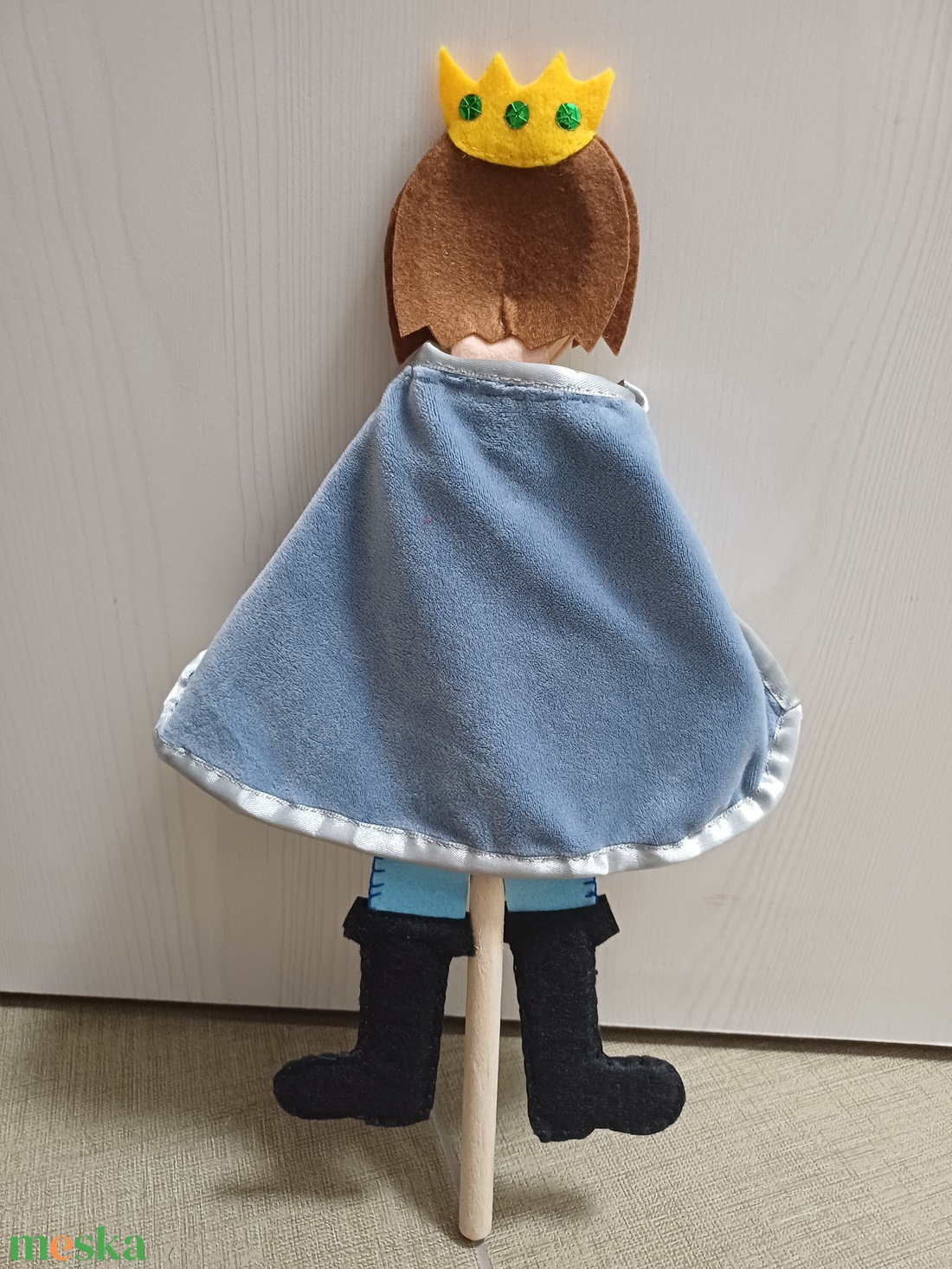 Fakanálbáb (nagy) - 40 cm (Királyfi) - játék & sport - bábok - báb készlet - Meska.hu