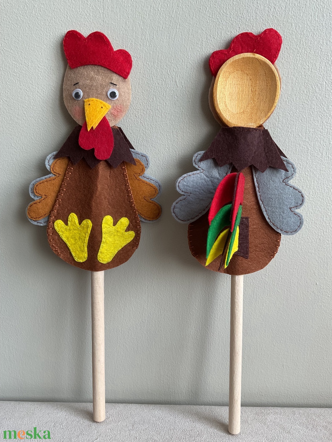 Fakanálbáb (nagy) - 30 cm (Kakas) - játék & sport - bábok - báb készlet - Meska.hu