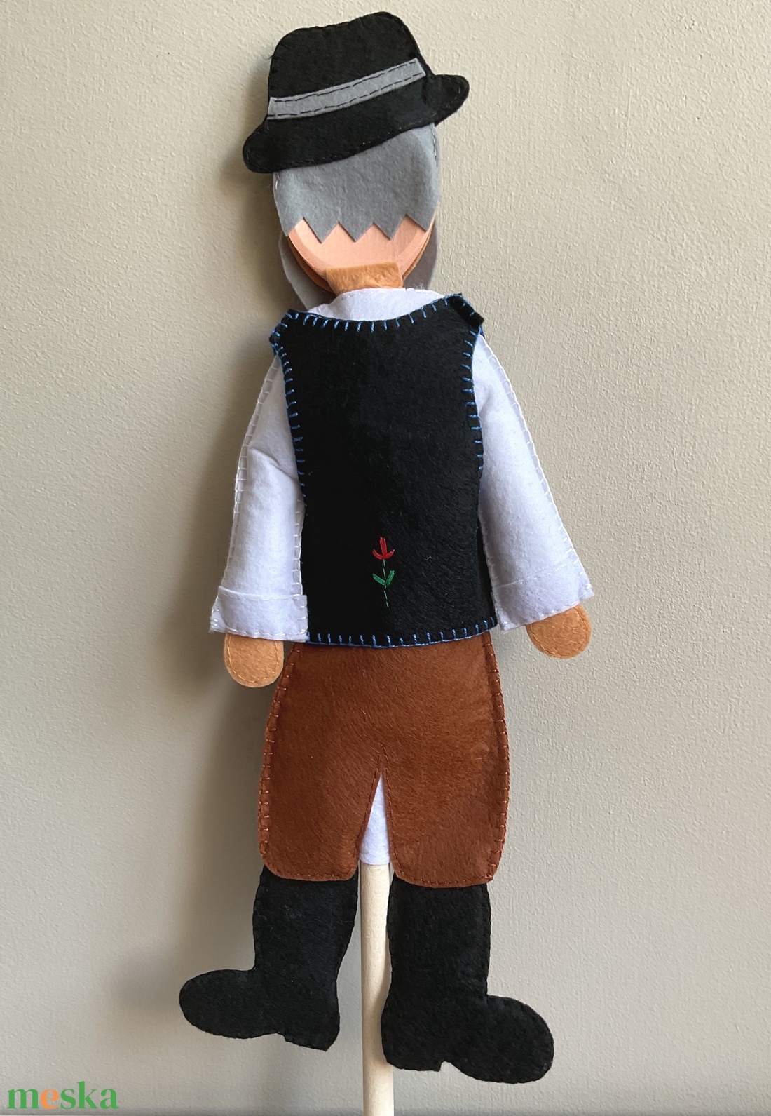 Fakanálbáb (nagy) - 40 cm (Öreg Apó) - játék & sport - bábok - báb készlet - Meska.hu