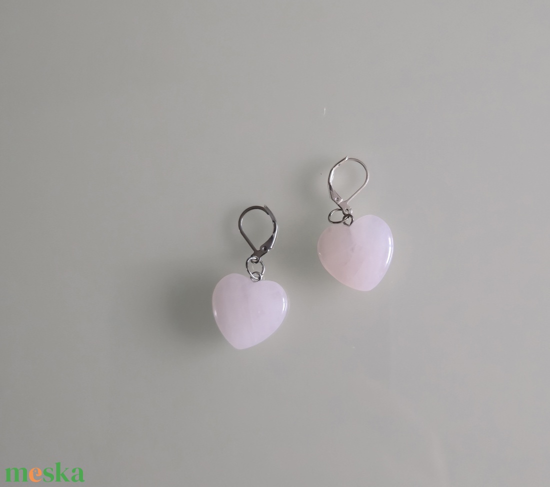 Rózsakvarc szett - ékszer - ékszerszett - Meska.hu