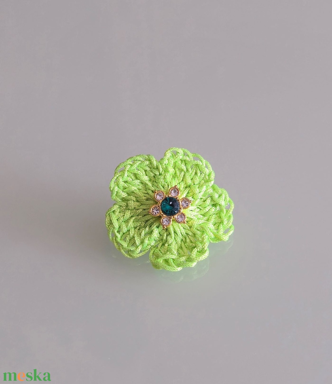 Neonzöld szett - ékszer - ékszerszett - Meska.hu