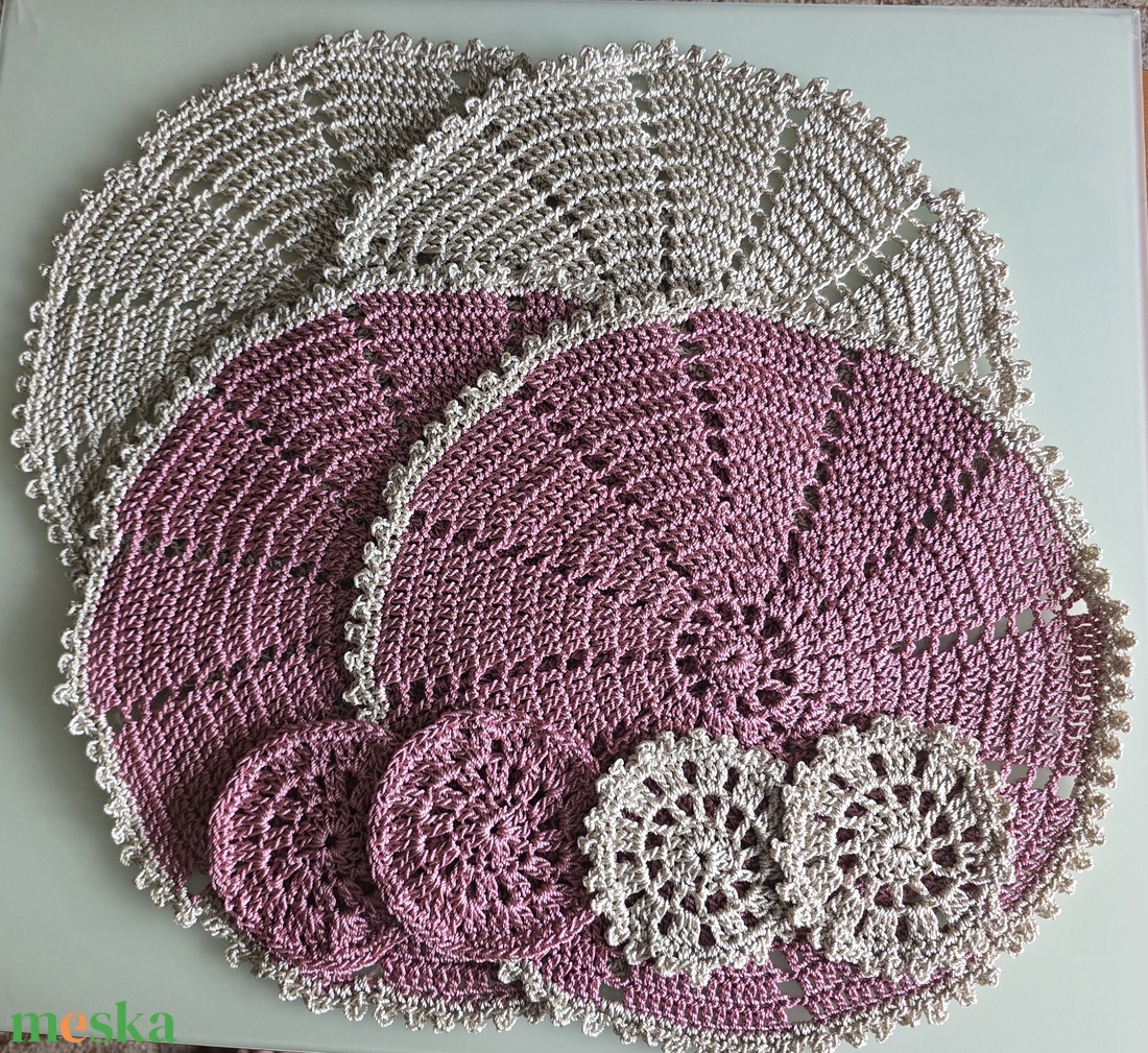 Tányér és poháralátét - otthon & életmód - dekoráció - asztal és polc dekoráció - bonsai - Meska.hu