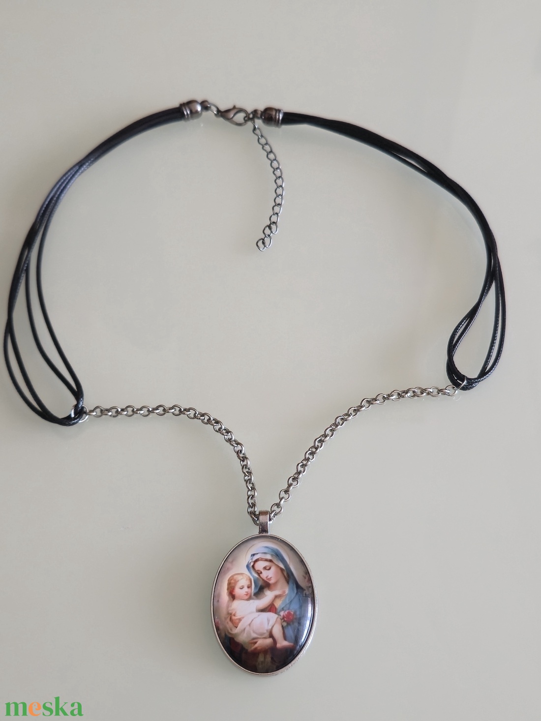 Madonna gyermekével - ékszer - nyaklánc - nyakpánt, gallér - Meska.hu