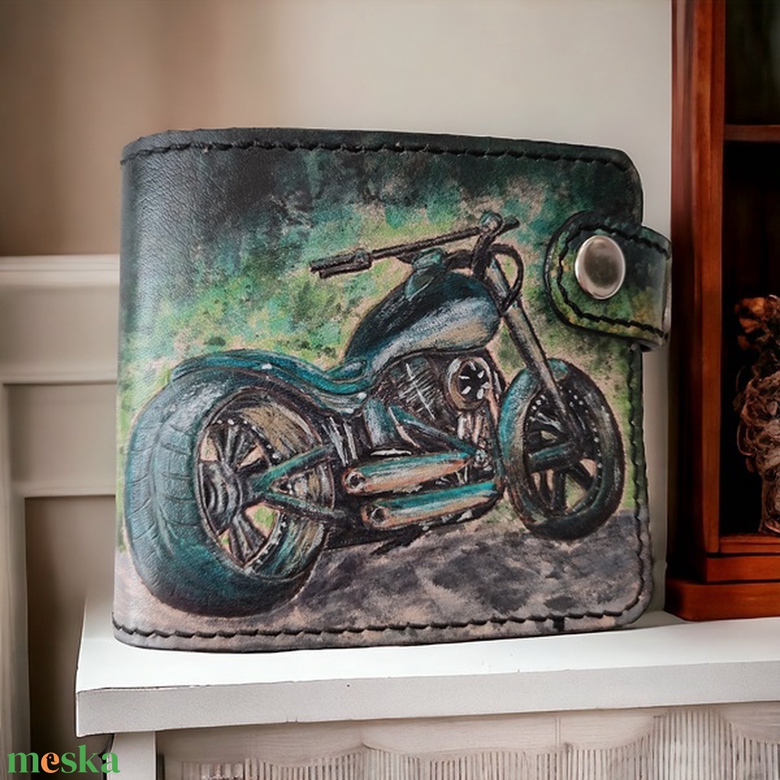 Bőr pénztárca motorosoknak - táska & tok - pénztárca & más tok - pénztárca - férfi pénztárca - Meska.hu Bőr pénztárca motorosoknak - táska & tok - pénztárca & más tok - pénztárca - férfi pénztárca - Meska.hu