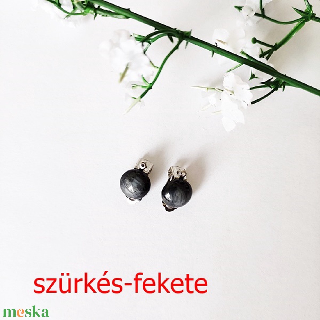 Fülklipszek sötét árnyalatú színekben - ékszer - fülbevaló - klipsz - Meska.hu Fülklipszek sötét árnyalatú színekben - ékszer - fülbevaló - klipsz - Meska.hu