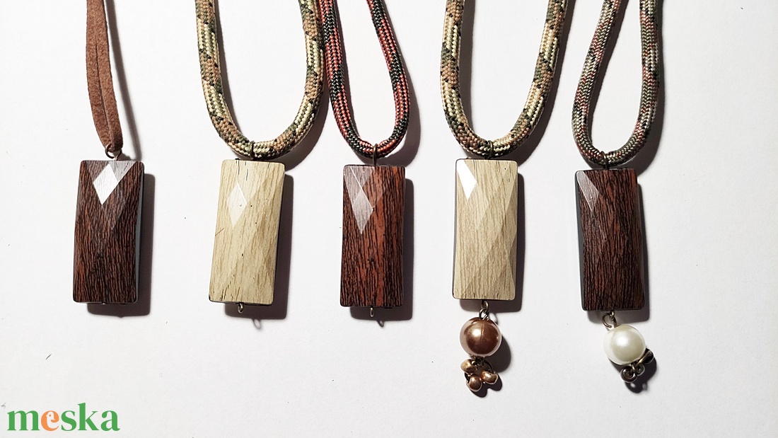 Letisztult elegancia � Minimalista téglalap medálos nyaklánc - ékszer - nyaklánc - medálos nyaklánc - Meska.hu