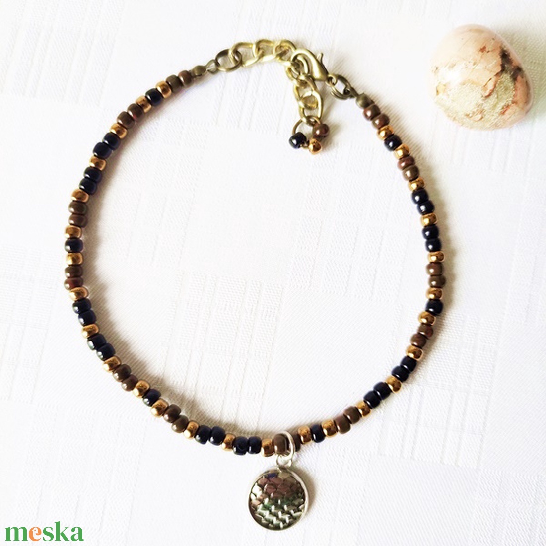 Mezítlábas szabadság � Színes bokaláncok a nyár szerelmeseinek! - ékszer - lábdísz és testékszer - bokalánc - Meska.hu