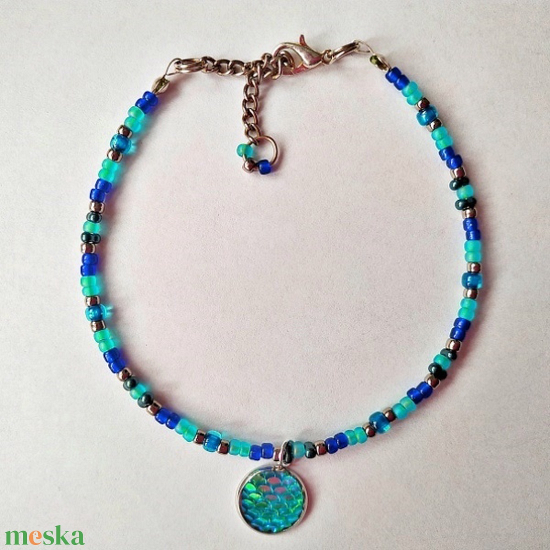 Mezítlábas szabadság � Színes bokaláncok a nyár szerelmeseinek! - ékszer - lábdísz és testékszer - bokalánc - Meska.hu