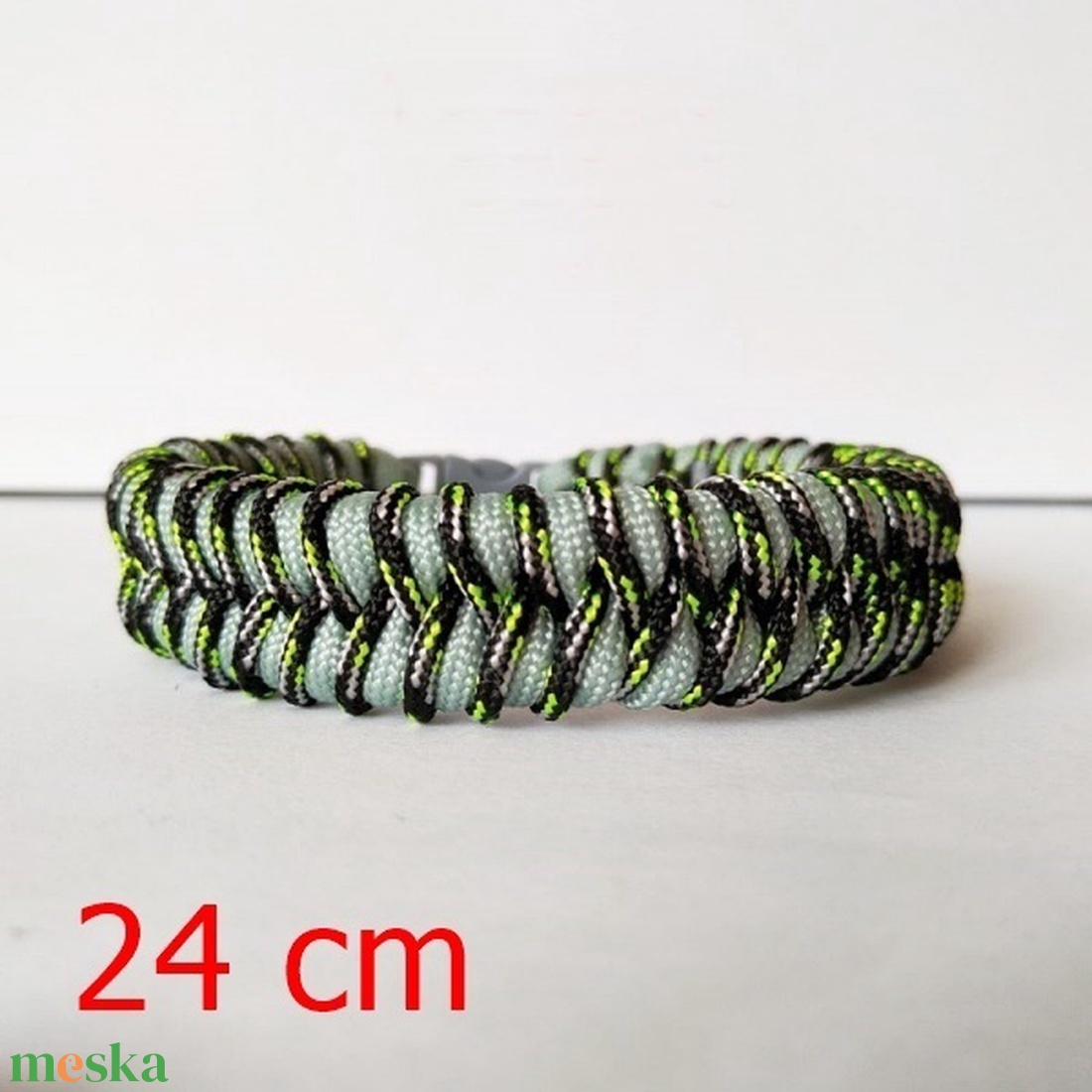 Strapabíró paracord karkötő aktív férfiaknak! - ékszer - karkötő - fonott karkötő - Meska.hu