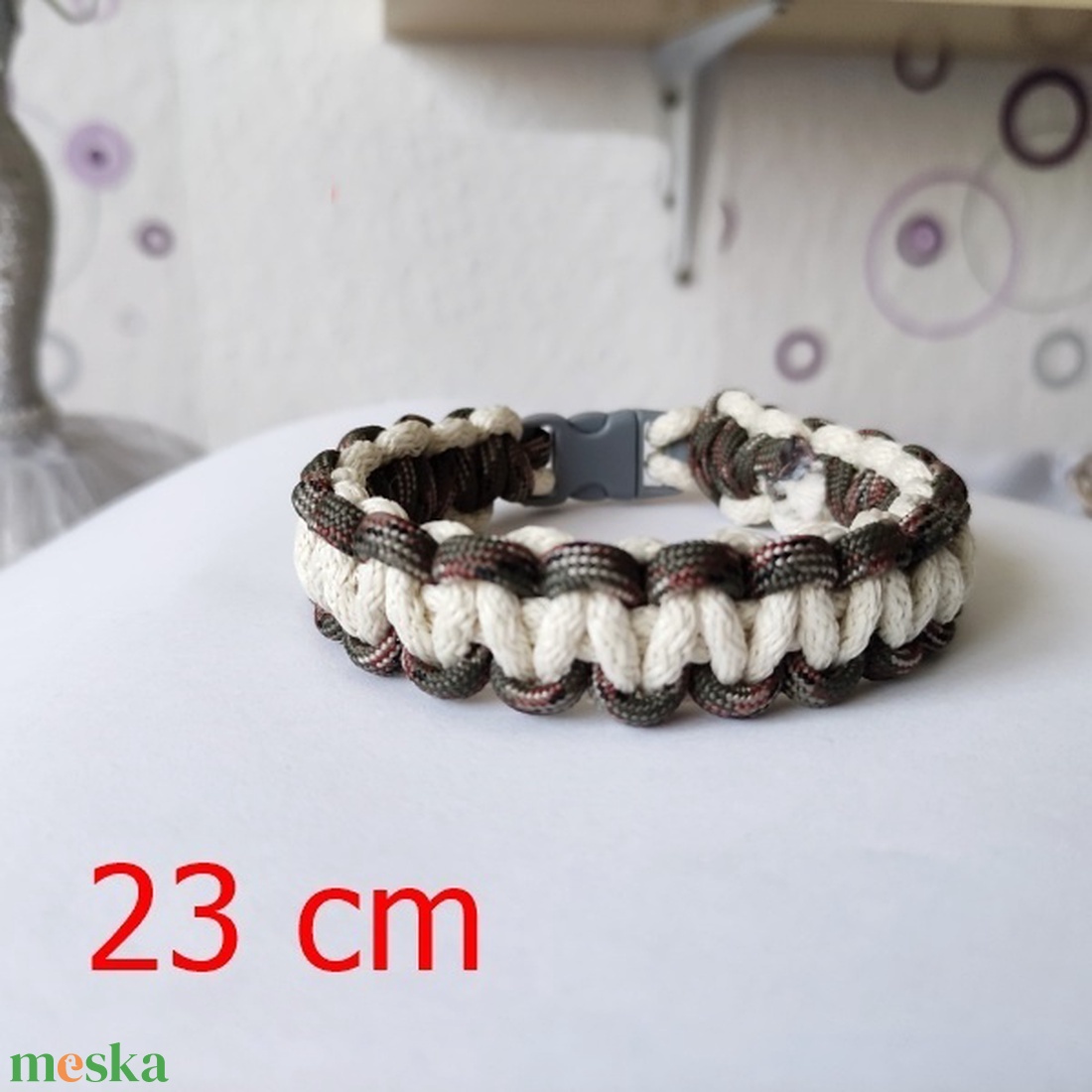 Karkötő férfiaknak paracord fonással. - ékszer - karkötő - fonott karkötő - Meska.hu