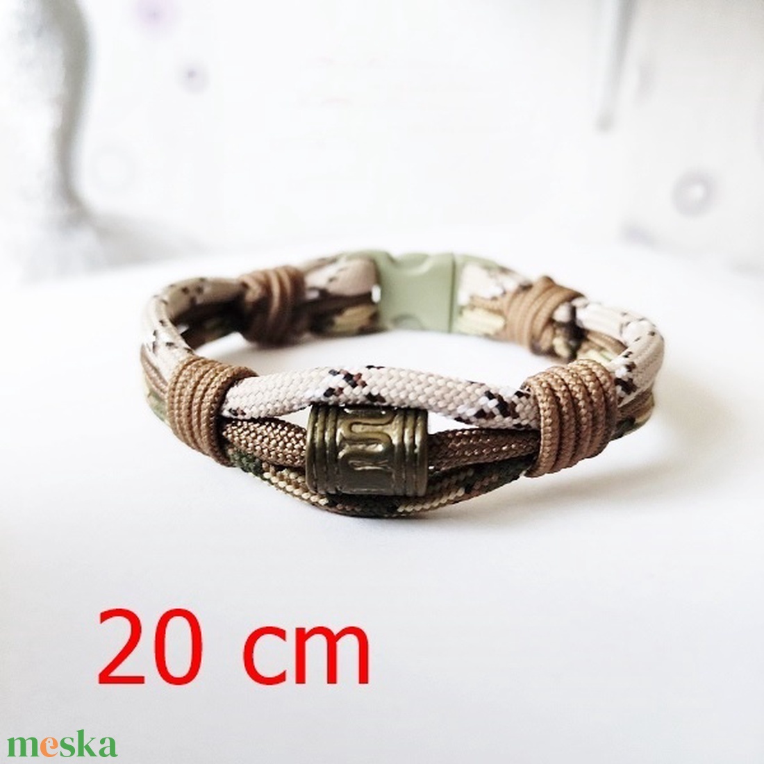 Paracord zsínór karkötő - ékszer - karkötő - fonott karkötő - Meska.hu