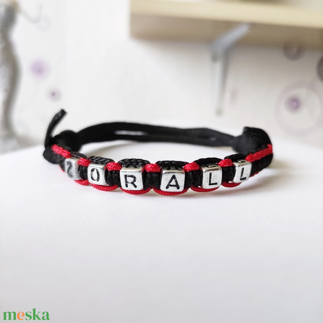 Zenekaros rajongói karkötő. Kalapács, Zorall. - ékszer - karkötő - fonott karkötő - Meska.hu