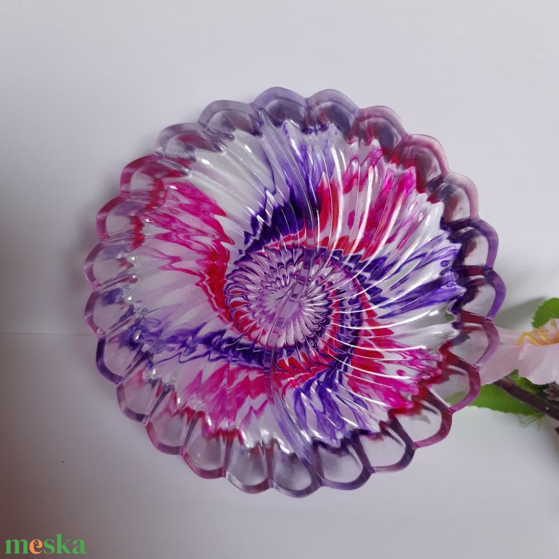 Osztott kis tálka  - otthon & életmód - dekoráció - asztal és polc dekoráció - asztaldísz - Meska.hu